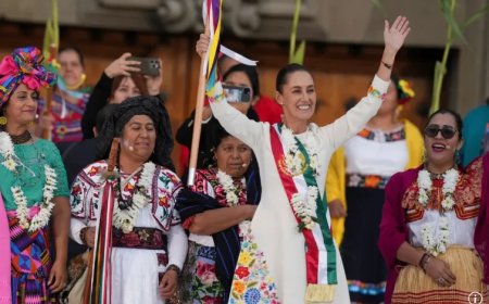 Mexicaanse president Sheinbaum komt op voor inheemse vrouwen