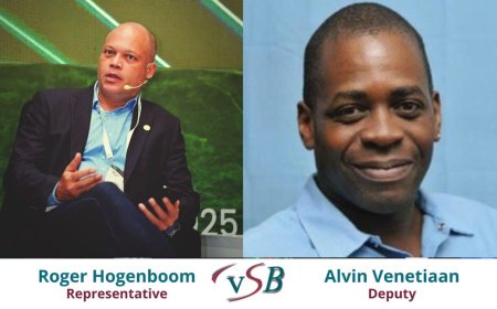 Roger Hogenboom en Alvin Venetiaan vertegenwoordigen sector Industrie in VSB-bestuur