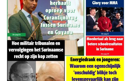Dagblad Suriname, dinsdag 16 december 2025