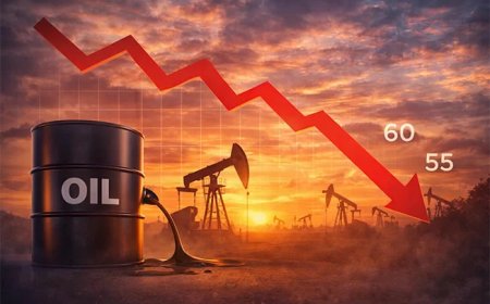 Olieprijzen dalen scherp; markten vrezen overschot in 2026