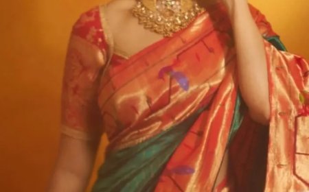 Mrunal Thakur schittert in traditionele Maharashtrianse Paithani Saree