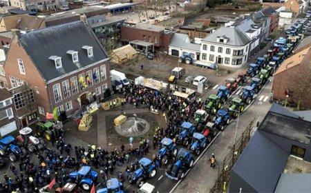 Tienduizenden boeren protesteren in Brussel tegen Mercosur-verdrag