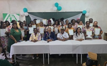 75 personen in Albina geslaagd voor vakgerichte trainingen