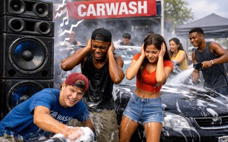 Districtscommissaris in actie tegen geluidsoverlast carwash-bedrijven in Wanica