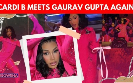 Cardi B schittert in Saoedi-Arabië met Gaurav Gupta Couture