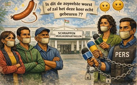 Column: 51 stemmen voor schrappen muilkorfartikelen...