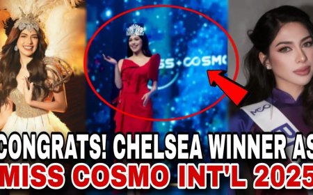VS wint Miss Cosmo 2025; Filipijnense Chelsea Fernandez is eerste runner-up