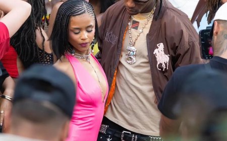 Travis Scott en Tyla naar verluidt aan het daten