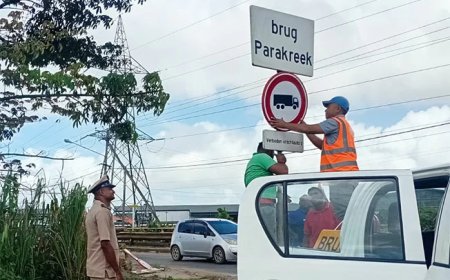 Brug Parakreek per direct dicht voor zwaar verkeer