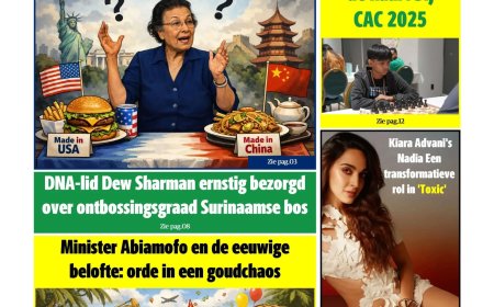 Dagblad Suriname, dinsdag 23 december 2025