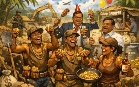 Minister Abiamofo en de eeuwige belofte: orde in een goudchaos