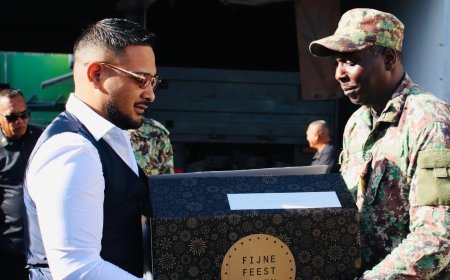 Kerstgebaar voor militairen op afgelegen detacheringsposten