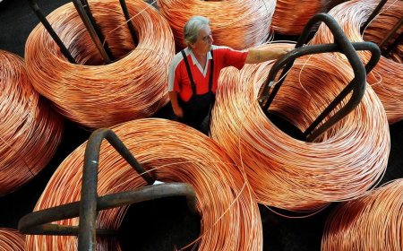Prijs van koper heeft recordniveau bereikt door stijgende vraag