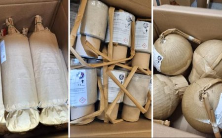 Illegaal vuurwerk in beslag genonem bij importeur