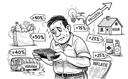 Inflatie op papier, pijn in het dagelijks leven