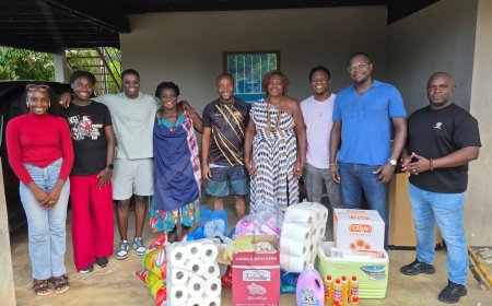 Meisjesinternaat Balingsoela ontvangt steun van groep jongeren