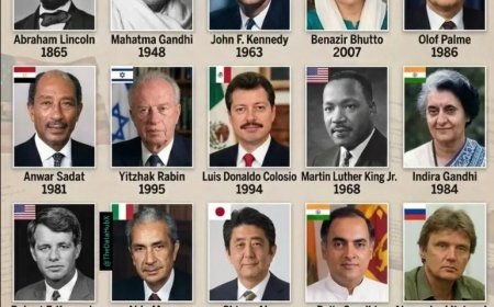Most Iconic Leaders Who Were Assassinated 1.