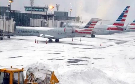 Zware winterstorm legt luchtverkeer in de VS grotendeels stil