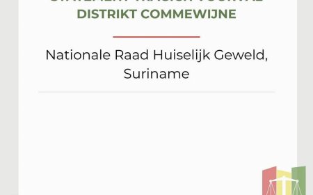 Statement inzake tragisch voorval district Commewijne