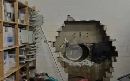 Spectaculaire bankinbraak tijdens kerstperiode