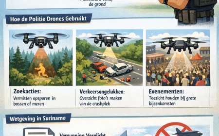 KPS zal drones inzetten voor snelle opsporing en criminaliteitsbestrijding