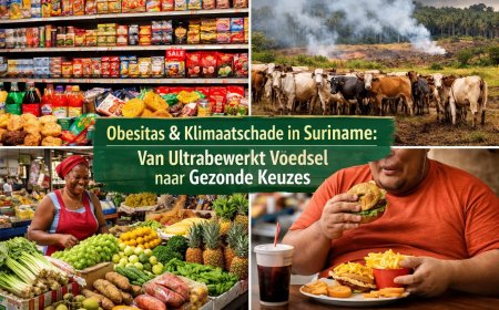 Suriname draagt weinig bij aan klimaatverandering, maar importeert wel een groeiend gezondhei