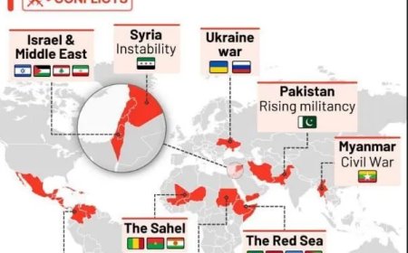 De meest explosieve conflictgebieden ter wereld in kaart gebracht voor 2026