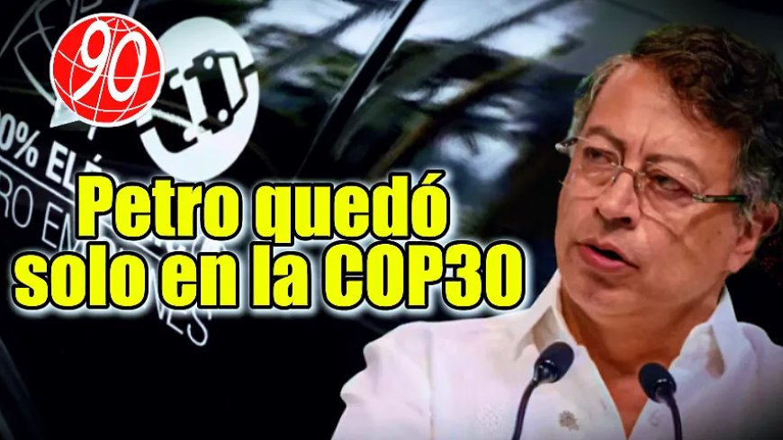 Colombiaanse president Petro: “Ik stond alleen in mijn afwijzing van de COP30 slotverklaring”