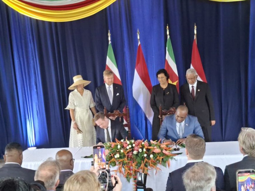 Drie intentieverklaringen getekend tussen Suriname en Nederland