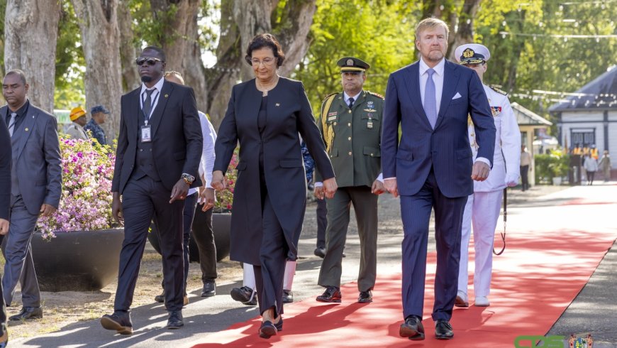 Koning Willem-Alexander: “We gaan de geschiedenis niet uit de weg”