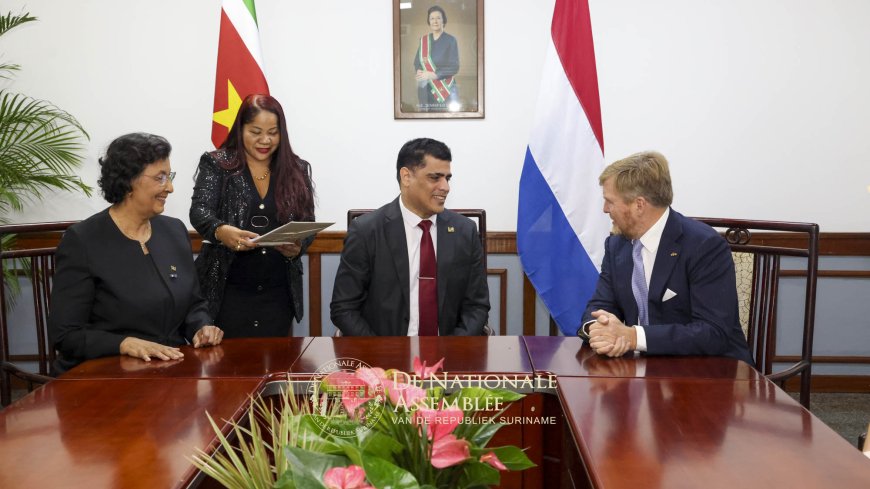 Adhin: staatsbezoek markeert nieuwe mijlpaal in volwassen en gelijkwaardige relatie Suriname-