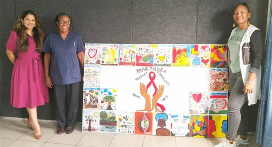 Diakonessenhuis ontvangt mozaïekkunstwerk op Wereld Aids Dag: symbool verbondenheid en strijd