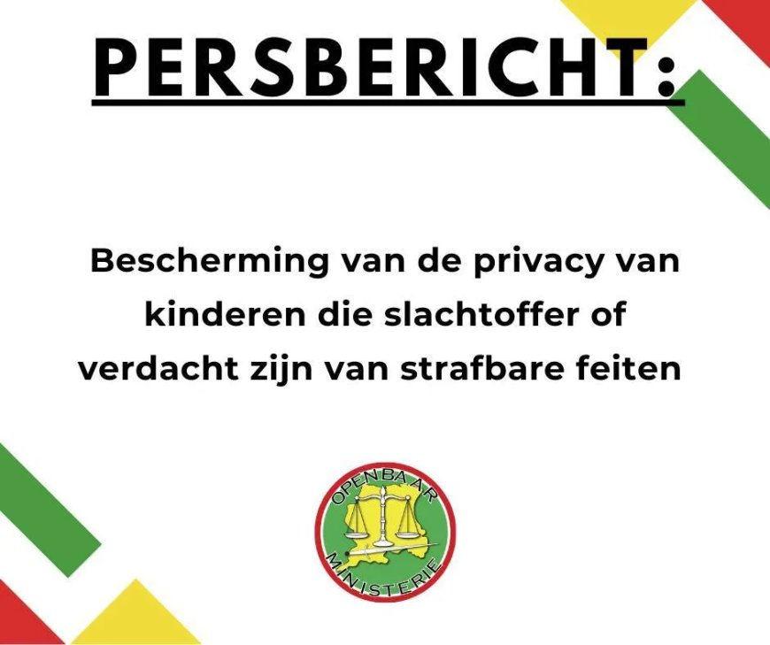 OM: Bescherming privacy kinderen die slachtoffer of verdacht zijn van strafbare feiten