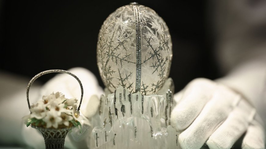 Fabergé-ei voor recordbedrag van 26 miljoen euro geveild