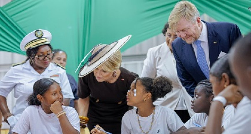 Stibula maakt sociaal buurtwerk bekend bij Koninklijk en presidentieel paar