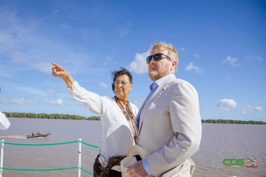 Boottocht tijdens staatsbezoek richt vizier op natuurbehoud