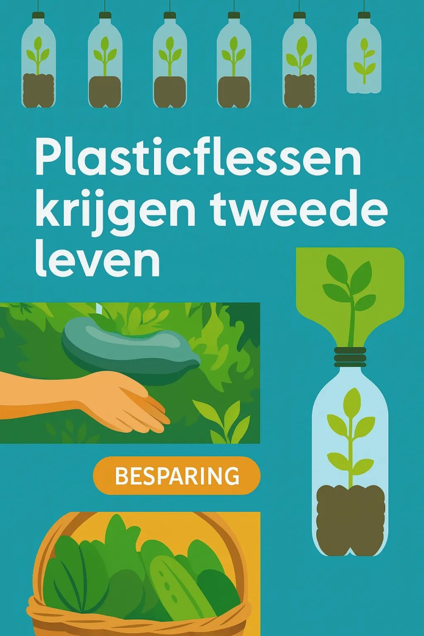 Van fles tot voedsel: Suriname hergebruikt plastic flessen voor groententeelt