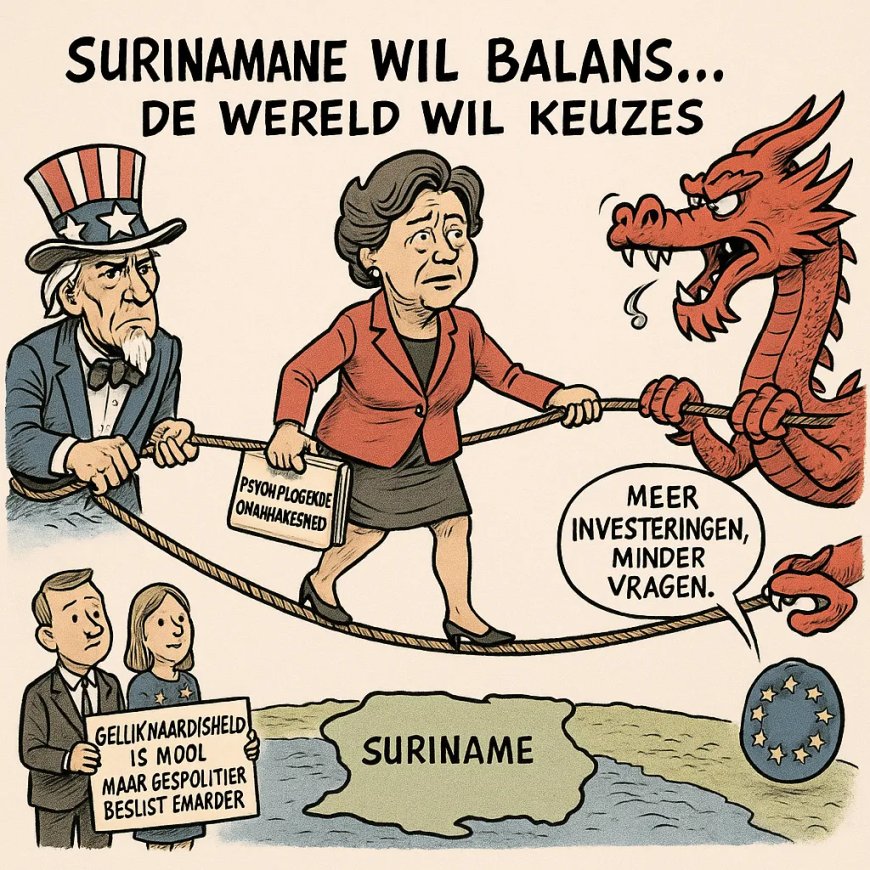 Suriname onderschat geopolitieke realiteit – Nederland en VS bepalen samen de bredere veiligh