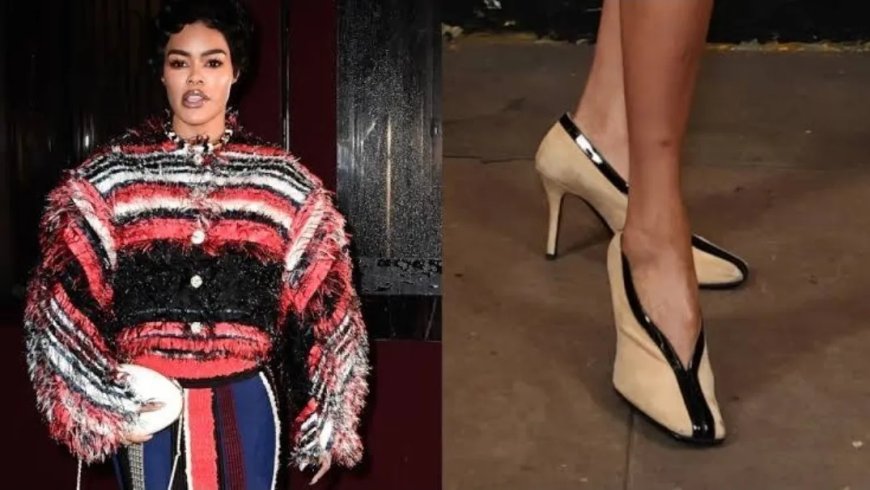 Teyana Taylor schittert in Chanel’s lente 2026 tweetonschoenen