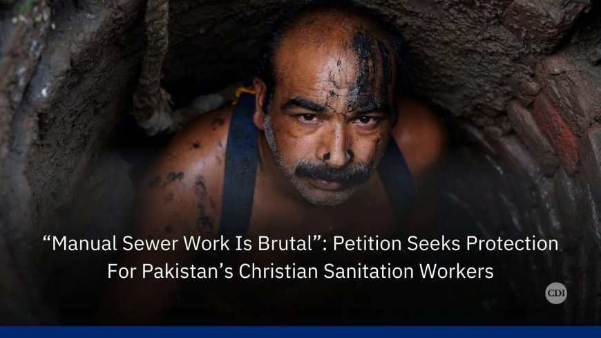 Petitie moet christelijke rioolwerkers in Pakistan beschermen