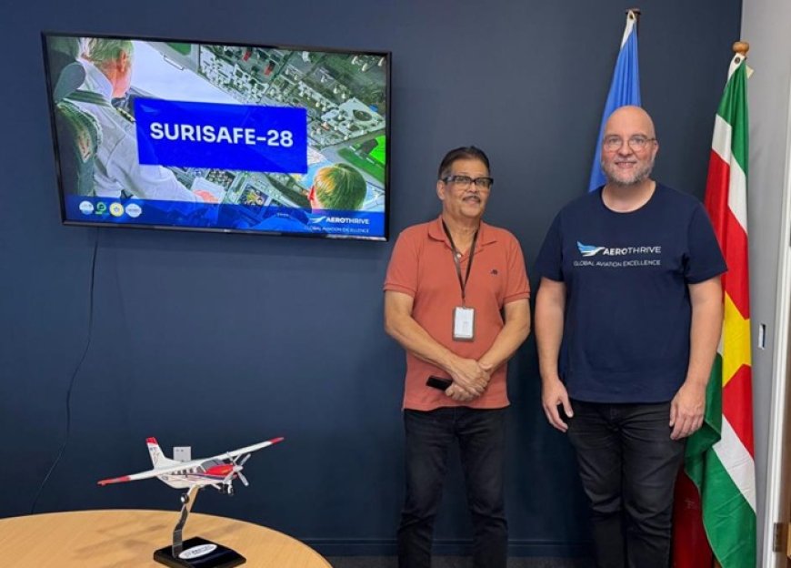 Suriname start groot hervormingsproject voor luchtvaartveiligheid met Duits expertisebureau