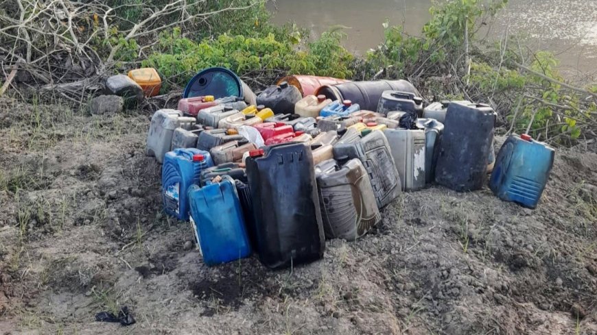 Vermoedelijk gesmokkelde partij brandstof door politie Regio West in beslag genomen