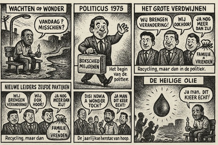 Suriname en het wonder dat 50 jaar vertraagd is