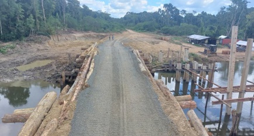 Noodbrug over Kaboeriekreek opgeleverd