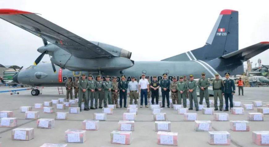 Bijna 3,5 ton cocaïne voor België onderschept in Peru 