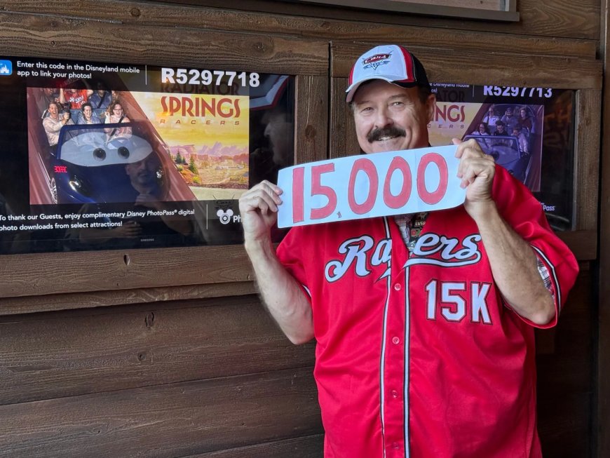 Opmerkelijk – Disney-fan maakt 15 duizendste rit in ‘Cars’-attractie in Disney Californië 