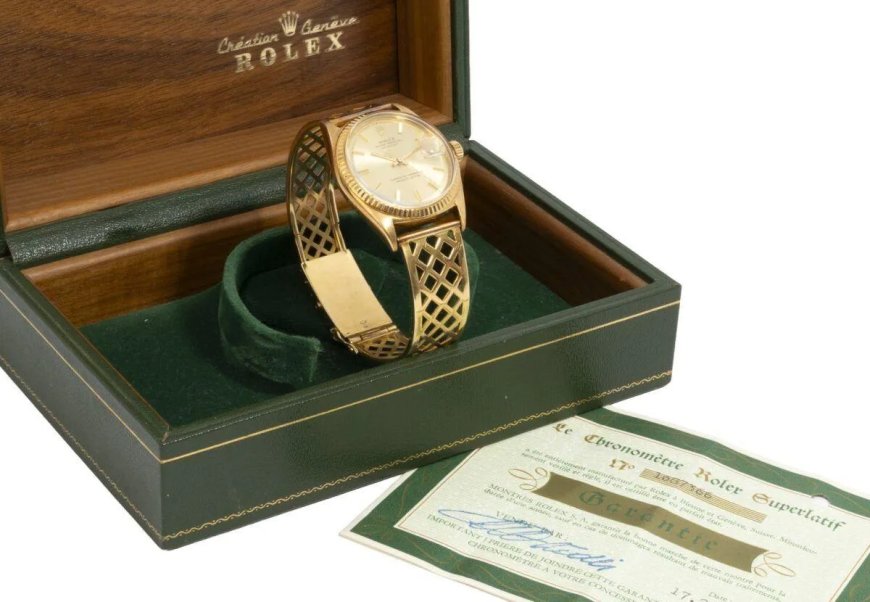 Opmerkelijk – 18 karaats gouden Rolex-horloge van prins Bernhard geveild voor 140.000 euro