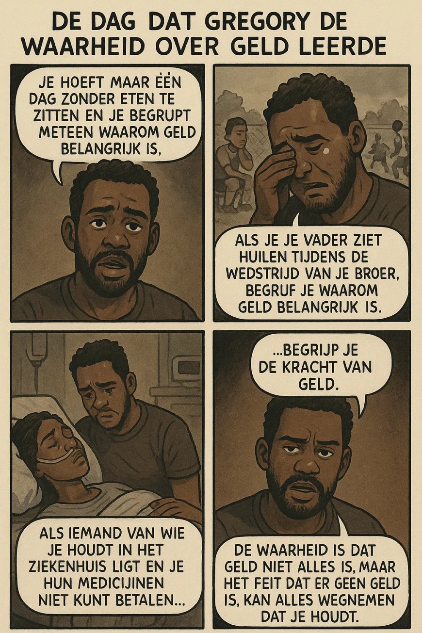 De dag dat Gregory de waarheid over held leerde