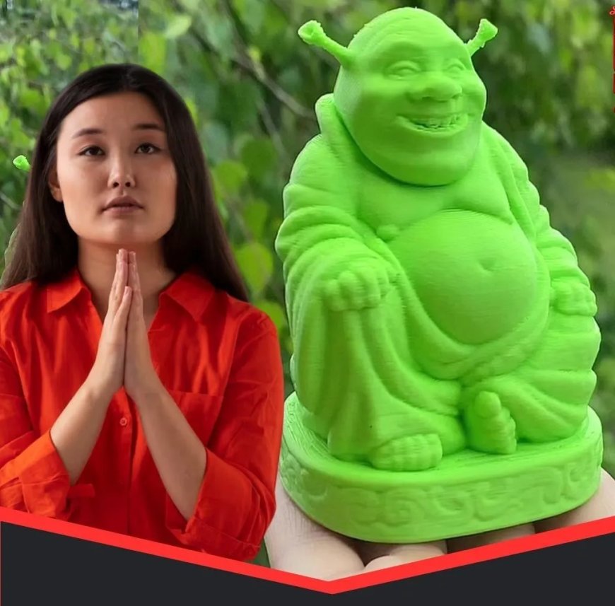 WIST U DAT: Filipijnse vrouw Shrek-beeld vier jaar aanbad terwijl ze dacht dat het een Boeddh