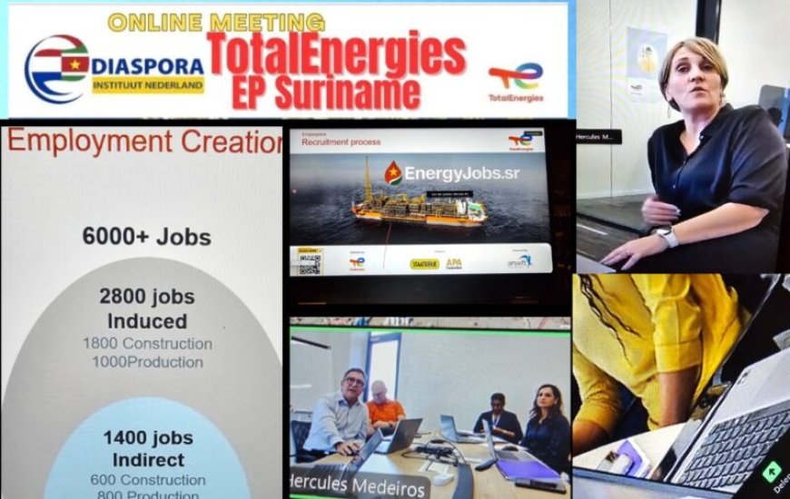 Grote internationale belangstelling voor DIN-webinar over TotalEnergies en Makandra-project